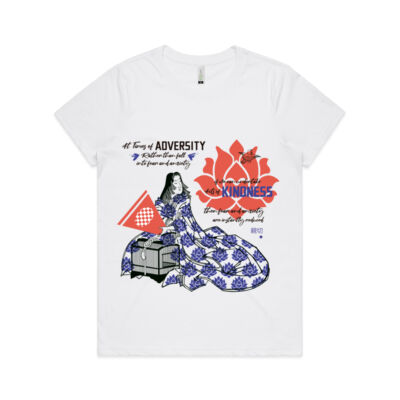 Womens Organic Maple T Kindness (light 2) Thumbnail