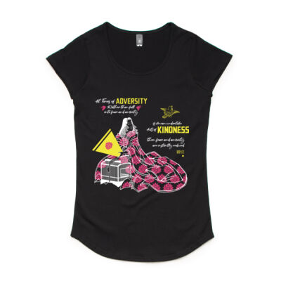 Womens Mali T Kindness (dark 1) Thumbnail