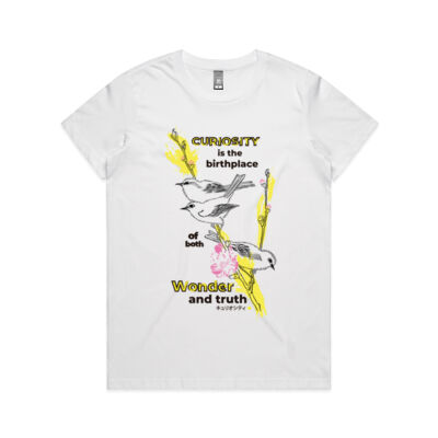 Womens Maple T Curiosity (light) Thumbnail