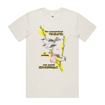 Mens Organic Staple T Opinion (light) Thumbnail