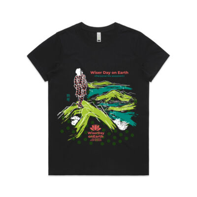 Womens Organic Maple T Wiser (dark) Thumbnail