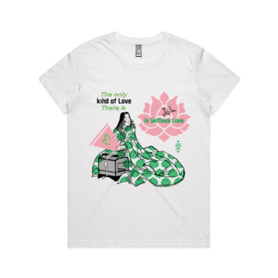 Womens Maple T Love (green/ light) Thumbnail
