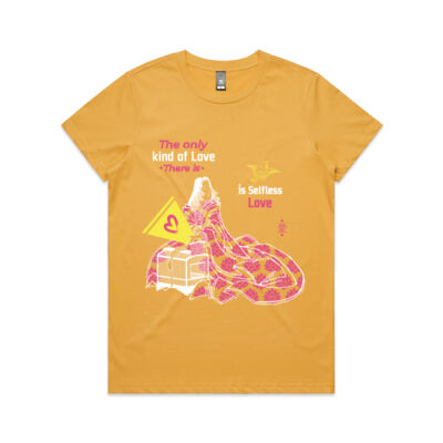 Womens Maple T Love (red/ dark) Thumbnail