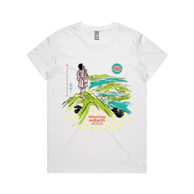 Womens Maple T Wiser (green sun/ light) Thumbnail