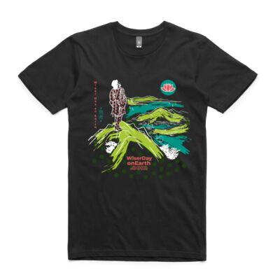 Mens Staple T Wiser (green sun/ dark) Thumbnail