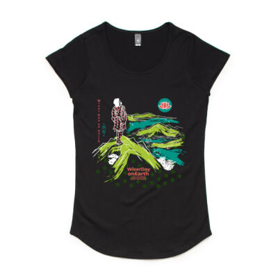 Womens Mali T Wiser (green sun/ dark) Thumbnail