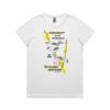 4001A Women's Maple Active Tee Thumbnail