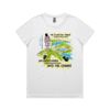 4001A Women's Maple Active Tee Thumbnail