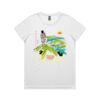 4001A Women's Maple Active Tee Thumbnail