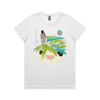 4001A Women's Maple Active Tee Thumbnail