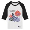 T137 Adult Raglan Baseball T-Shirt Thumbnail